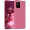 kwmobile Custodia Compatibile con Samsung Galaxy S10 Lite Cover - Back Case per Smartphone in Silicone TPU - Protezione Gommata - rosa scuro