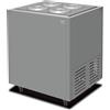 Ucinque Banco a Pozzetto Gelati Granite VIAVENETO COMBI4C - Capacità Carapine 4 + 2