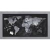 SIGEL Lavagna magnetica in vetro Artverum SIGEL 91x46x1,5 cm Worldmap RGL270