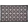 La Finesse Porta Stuoia, Tappetino Ingresso, Polyester, NeroGrigio, Taglia Unica