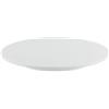 thermohauser Piatto per torte in melamina bianca rotondo, diametro 32,0 x 2,5 cm, con base fissa, in plastica