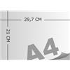 Calendari da parete a punti metallici A4 500 pezzi
