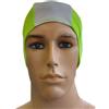 Tuttoperlapiscina 500X Cuffie Nuoto in Poliestere Taglia Unica NO LOGO - Colore Verde-Bianco