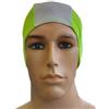 Tuttoperlapiscina 100X Cuffie Nuoto per Piscina in Poliestere Taglia Unica NO LOGO - Colore Verde-Bianco