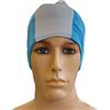 Tuttoperlapiscina 100X Cuffie Nuoto per Piscina in Poliestere Taglia Unica NO LOGO - Colore Azzurro-Bianco