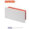 GEWISS GW48007 CASSETTA DI DERIVAZIONE E CONNESSIONE AD INCASSO 294X152X75