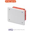 GEWISS GW48002 CASSETTA DI DERIVAZIONE E CONNESSIONE AD INCASSO 118X96X50