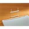 FELLOWES Fastener fermafogli - plastica - passo 80 mm - capacità 6 cm - bianco - Fellowes - conf. 12 pezzi (unità vendita 1 pz.)