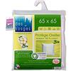 Nuit des Vosges 204481 - sotto Federa Molletton, in bio-Cotone, Colore: Bianco, 100% Cotone, Bianco, 65 x 65 cm