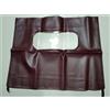 CAPOTE COMPLETA PER FIAT 500 F/R/L IN TELA ROSSO BORDEAUX C/OBLO' COD. TLC0980/5