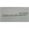 SIGLA POSTER. NUOVA 500 ALLUMINIO PER FIAT 500F COD. TLC0611