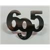 FREGIO LATER 695 PER FIAT 500 6,2 X 4,9 CM COD. TLC0612/4