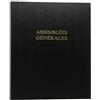 Le Dauphin specializzati Le riunioni generali vincolanti, qualità standard, 100 fogli, colore: nero