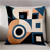 Bonamaison Copricuscini Decorativi da Letto, Polyester, Multicolor, 45x45