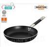 PADELLA ALTA con 1 manico in ALLUMINIO ANTIADERENTE con FONDO per INDUZIONE 8 mm, diametro 280 mm, altezza 50 mm.