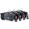febi bilstein 16167 Kit pastiglie freno con viti, 1 unità | Compatibile con: FORD FIESTA V, FIESTA VI, FIESTA VI Van, FIESTA VII, FOCUS I, FOCUS I Stufenheck, FOCUS I Turnier
