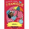 IDEEALI Animali. 7 famiglie. Gioco di carte