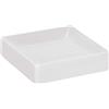 Kleine Wolke Flash 5045 114 853 - Piattino porta saponetta, colore: bianco