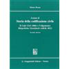 GIAPPICHELLI Lezioni di storia della codificazione civile. Il Code civil (1804) e l'Allgemeines Burgerliches Gesetzbuch (ABGB) (1812)