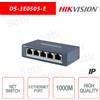 Hikvision DS-3E0505-E - Switch Hikvision 5 Porte 1000 Ethernet Switch rete