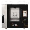 Forno Per Ristorante A Gas Touch Control 5 Teglie GN 1/1 (53x32,5 cm) a Vapore Diretto con Sistema di Lavaggio e Sonda Temperatura Inclusi