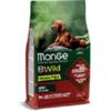 Monge BWild Grain Free All Breeds (agnello, patate e piselli) - Sacchetto da 2,5kg.