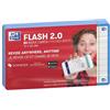 OXFORD Flash 2.0 - 80 schede Bristol Flash Cards 7,5 x 12,5 cm a righe, cornice turchese