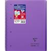 Clairefontaine - Rif. 596805C - Quaderno a spirale Koverbook (160 pagine) - Formato A4+, rigatura a righe e margine, carta pergamena spazzolata 90 g/m², copertina in polipropilene - Viola