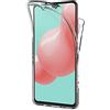 AICEK Cover Compatible Samsung Galaxy A41, 360°Full Body Cover Samsung A41 Silicone Case Molle di TPU Trasparente Sottile Custodia per Galaxy A41 (6.1 Pollici)