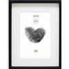 Deknudt Frames Cornice portafoto 30 x 40 cm, in Legno, Colore Nero, con pptt