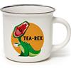 Legami Cup-Puccino Tea Rex Tazza, Porcellana Bone China, Multicolore, 350ml