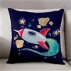 Bonamaison Copricuscini Decorativi da Letto, Polyester, Multicolor, 45x45