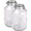 MÄSER Domestic 926240 Gothika - Barattolo per salamoia, con Coperchio, 4,8 l, 2 Pezzi