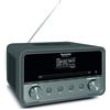 TechniSat DIGITRADIO 584 - Radio stereo DAB+ e via Internet (CD, ricarica wireless, comando vocale Alexa, WLAN, Bluetooth, USB, sveglia, equalizzatore, 2 x10 watt) antracite
