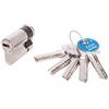 TESA ASSA ABLOY M6503010N Cilindro europeo T60, 30 x 10 mm, nichelato, con camma corta, per serrature a profilo europeo per porte residenziali e commerciali