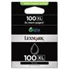 Lexmark Cartuccia ORIGINALE LEXMARK 100XL 14N1092E 14N1068E Lexmark Genesis S815 NERO