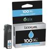 Lexmark Cartuccia ORIGINALE LEXMARK 100XL 14N1093E 14N1069E Lexmark Genesis S815 CIANO