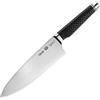 DE BUYER Coltello Chef, Lung Lama, 4281.21, Inossidabile, Nero e Acciaio, Lunghezza 21 cm
