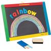 Melissa & Doug- Lavagna Secco con 36 Numeri e Lettere Magnetiche, Multicolore, 145