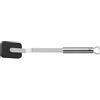 WMF 1892886030 - Spazzola per barbecue, 43 x 7 cm, in acciaio INOX 18/8, con testa in ottone intercambiabile