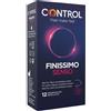 Control Sensivity - Finissimo Senso 0.06mm Profilattico, 12 Profilattici