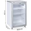 Vetrinetta Frigo Da Banco/Retrobanco Per Bibite 115 Litri +4/+10°C Classe C