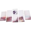 Homemania 5bmcan-053 Quadro Girl, Disegno Cornice, Multicolore in Legno, 20 x 60 x 3 cm