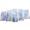 Homemania 5bmcan-204 Quadro Rock, Disegno Cornice, Multicolore in Legno, 20 x 60 x 3 cm