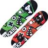 NEXTREME TRIBE MONSTERS - Skateboard dal design accattivante per l'utilizzo di bambini e ragazzi - Dimensioni 60x15 cm