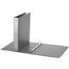FAVORIT Raccoglitore Europa - 22 x 30 cm - 4 anelli tondi 30 mm - dorso 4 cm - grigio metallizzato - Favorit (unità vendita 1 pz.)