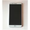 Toneramico Display per LG Optimus G2 Bianco D802 D802T Lcd + Touch Screen con Frame