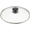 Ballarini Salento Coperchio Vetro con Valvola Sfogo Vapore, Trasparente, 24 cm