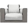 Italian Bed Linen Copridivano Antiscivolo Comfort, bianco, 1 posto