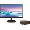 Celeron PC Celeron N4000 + Monitor Philips LCD LED 21.5